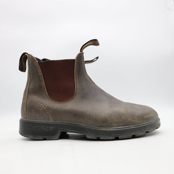 Blundstone Classic 585 UK 5.5 Men's 6.5 Women’s 8.5 Brown Leather Chelsea Boots - Picture 1 of 10